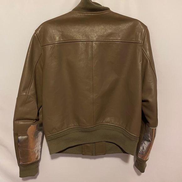 Acne Studios Brown Leather Jacket (48)